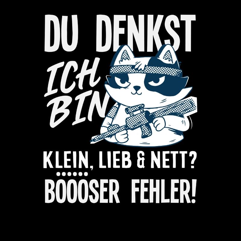Böser Fehler Kleine Katze