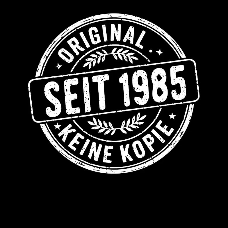 Seit 1985 Original Stempellook
