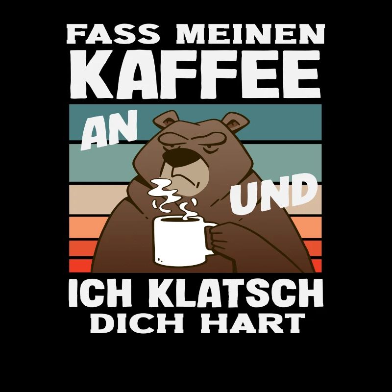 Funny Bear Coffee Saying Office Coffee Lover