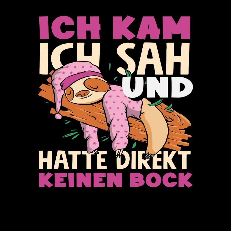 Funny Sloth No Motivation Saying