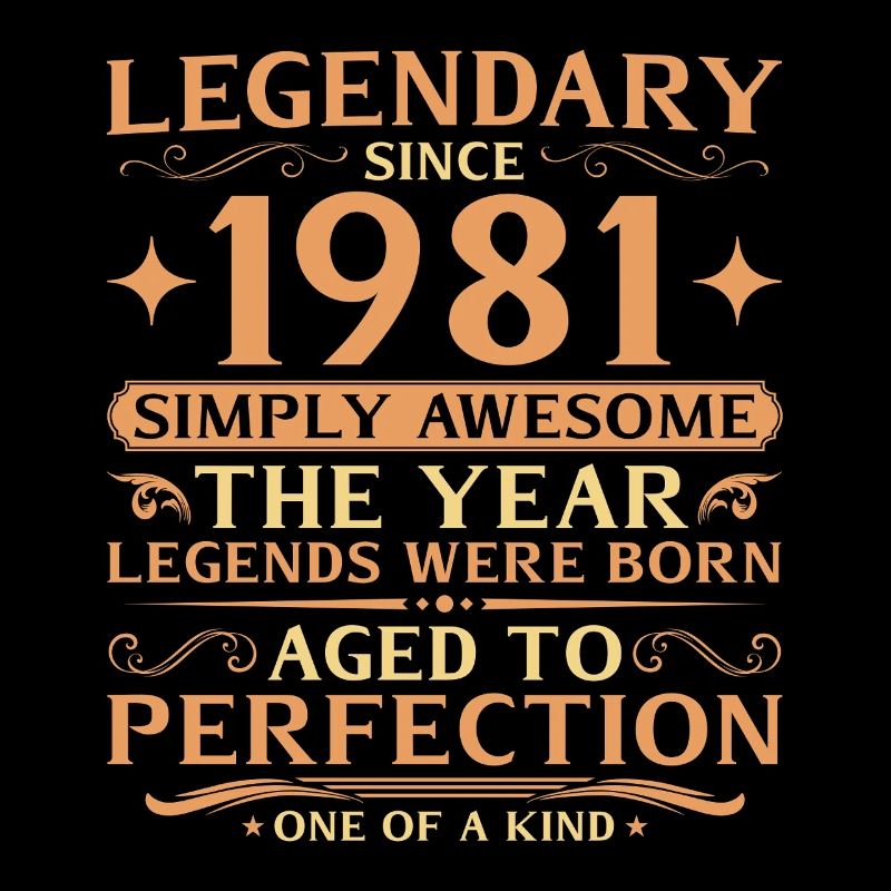 45e anniversaire de Legends 1981