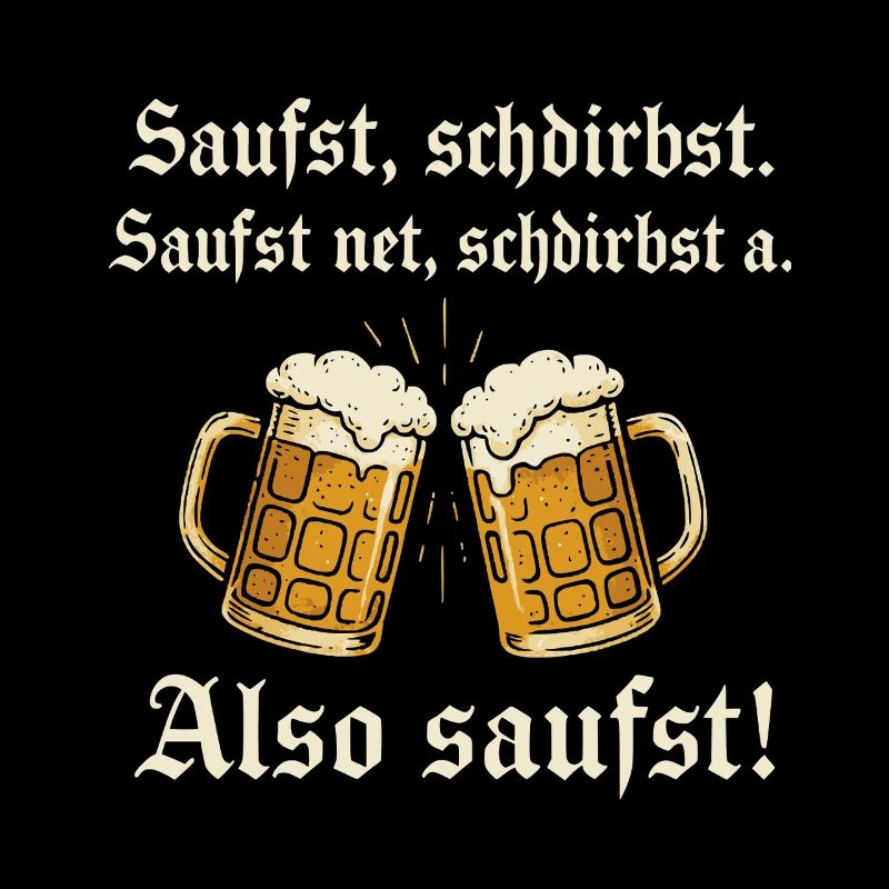 Bayrischer Bier Spruch