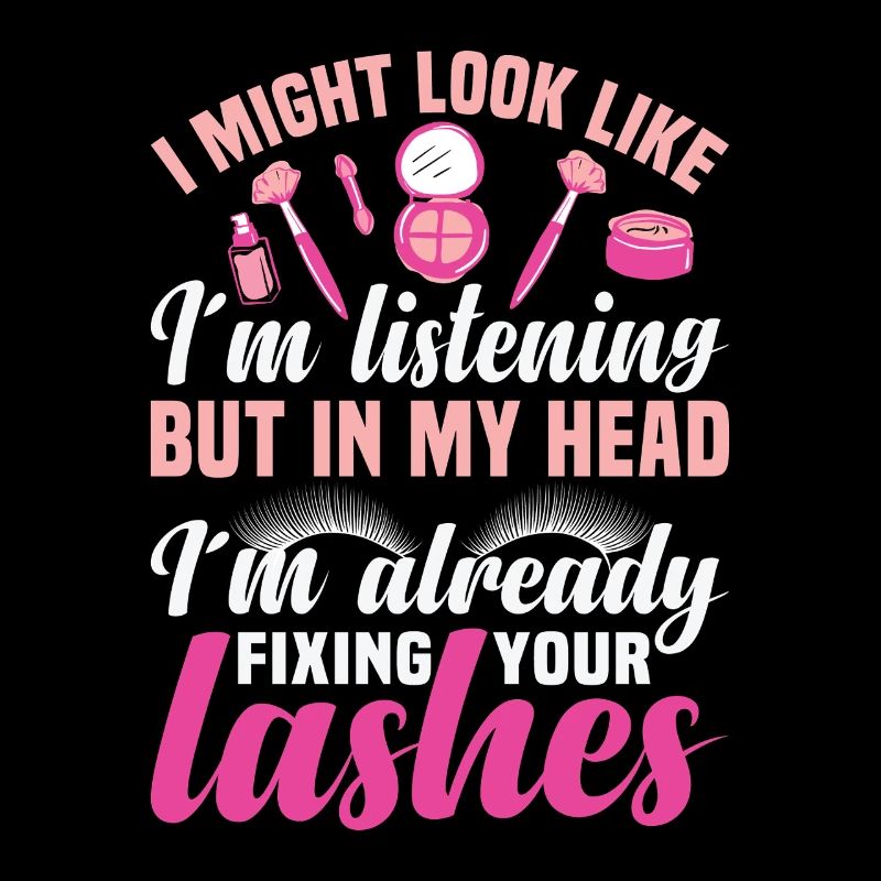 Technicien en extensions de cils pour cils