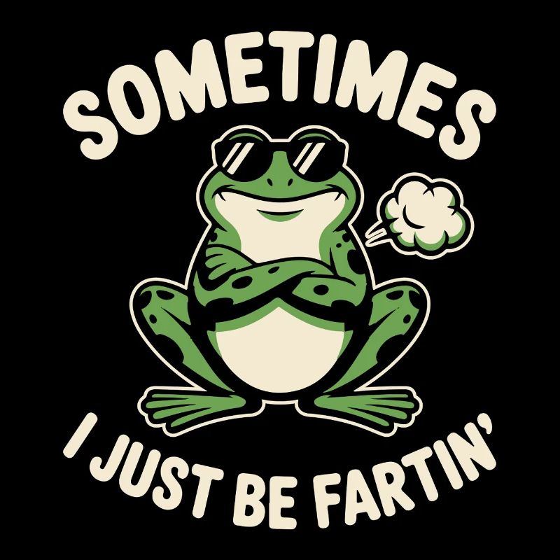 Manchmal bin ich einfach nur ein Furzfrosch