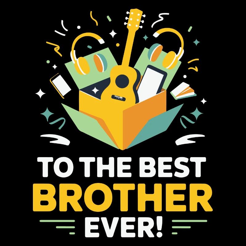 Bester Bruder aller Zeiten Geschenkbox-Musik