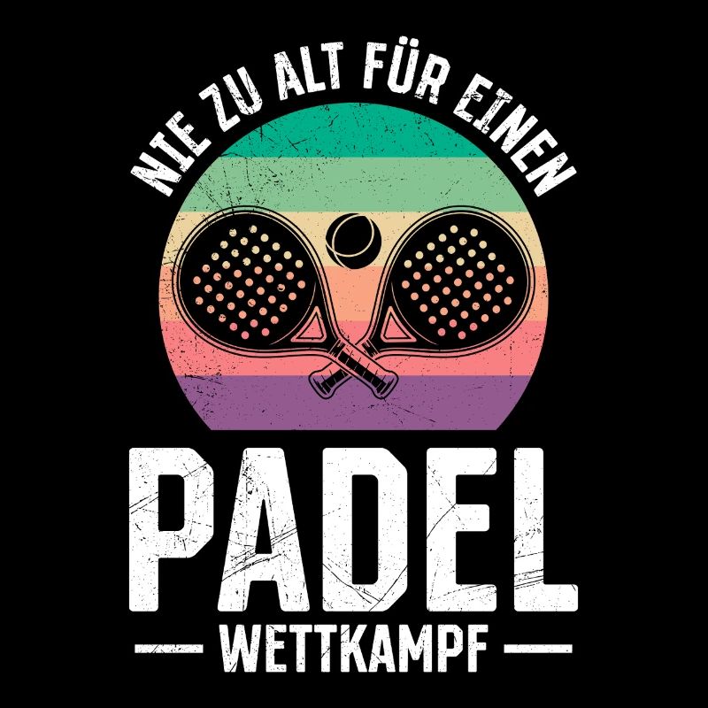 Retired NEVER TOO OLD FOR A PADEL COMPETITION