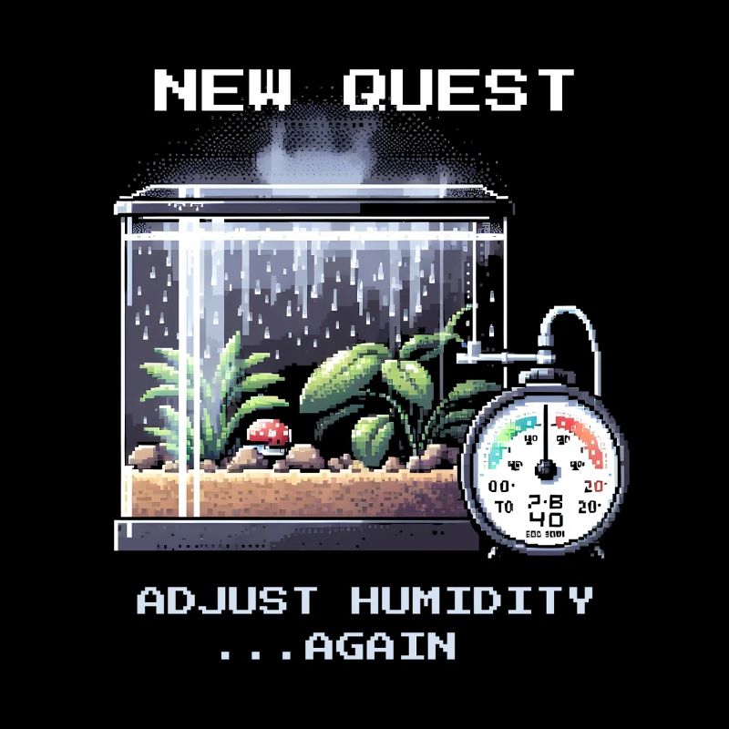 New Quest: Control Humidity | Terrarium