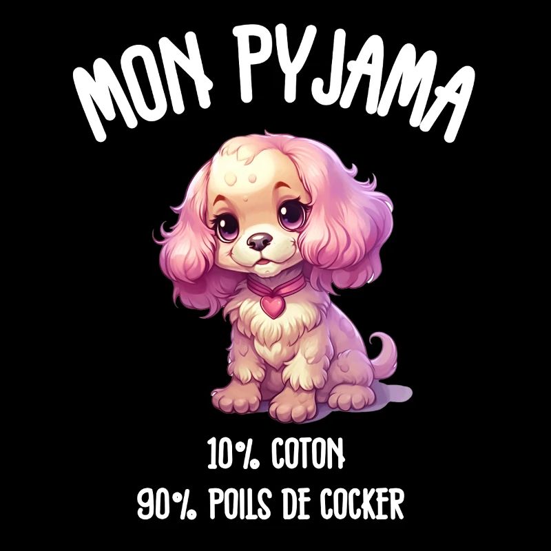 Funny Cocker Spaniel Dog Pajamas