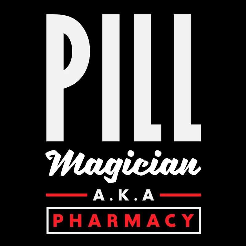 Pill magician, pharmacist, pharmacy technician