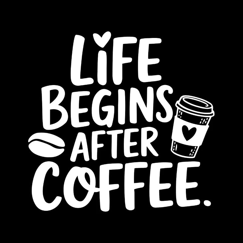 La vie commence après le café