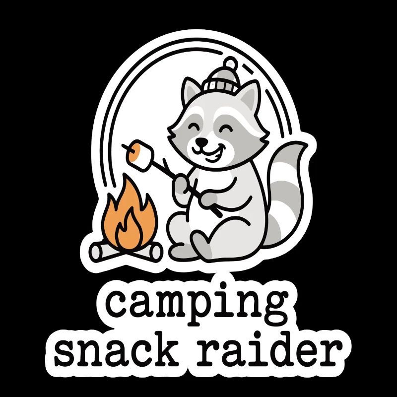 Motif de Snack Raider de camping