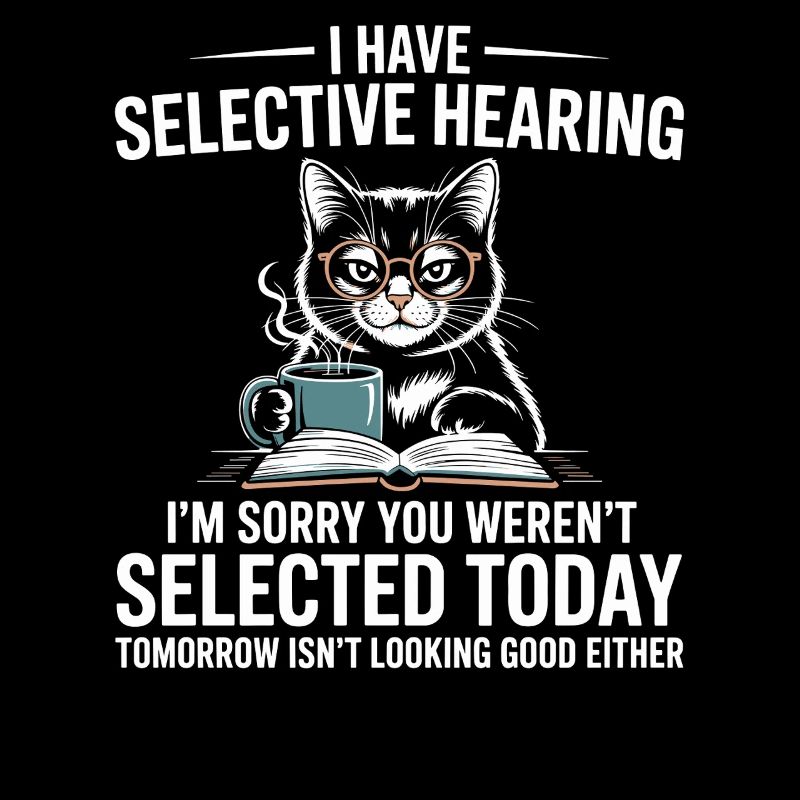 Lecteur de chat avec humour : Audition sélective