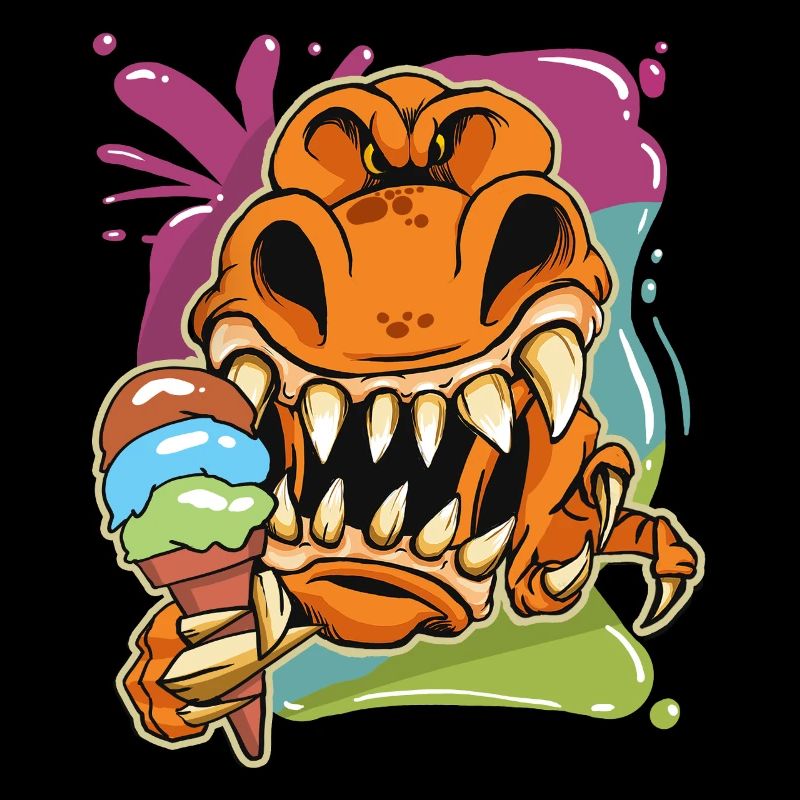Aimer le dessin animé T-Rex