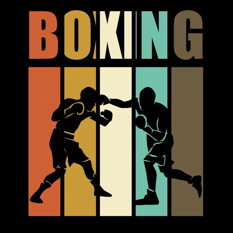 Boxe Ring de boxe Cadeau de nostalgie pour boxeurs