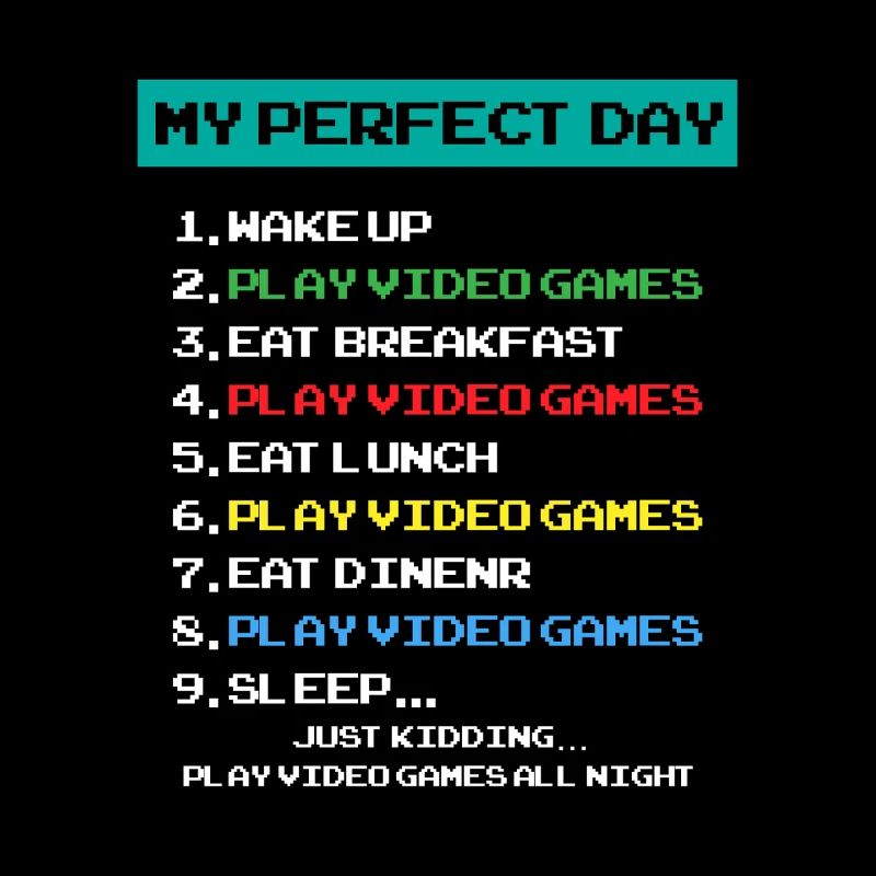 Gamer-Perfekt-Tag
