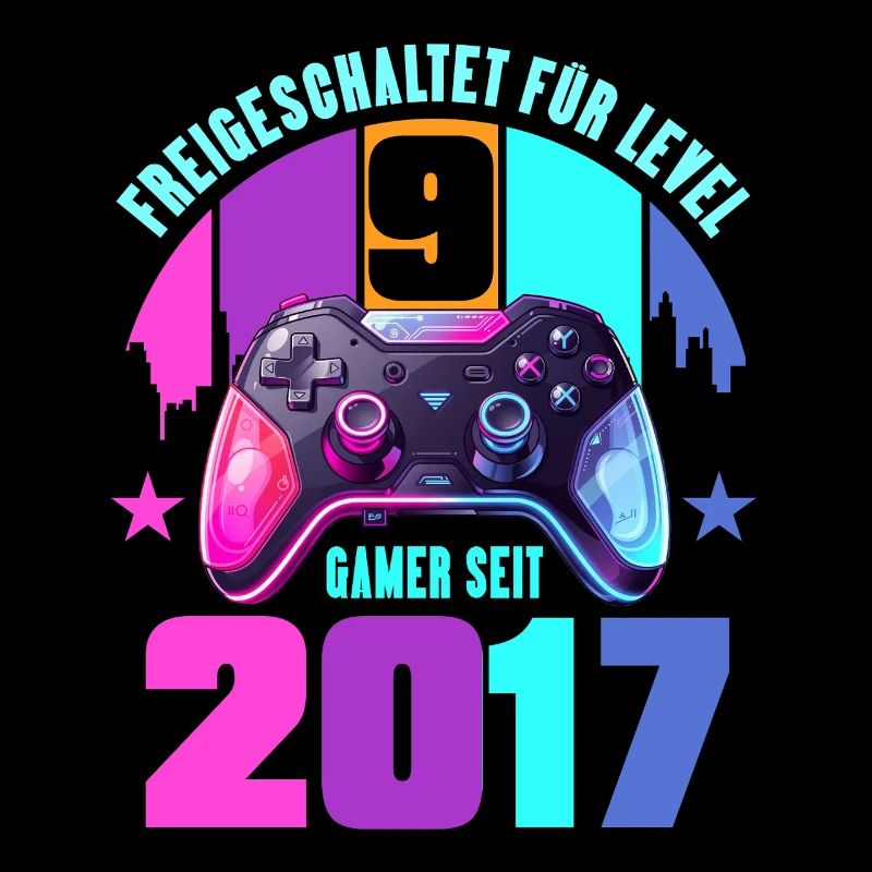 9. Geburtstag Junge Mädchen