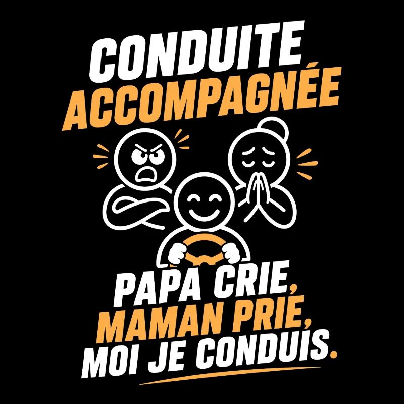 Conduite Accompagnée: Cri et Prière