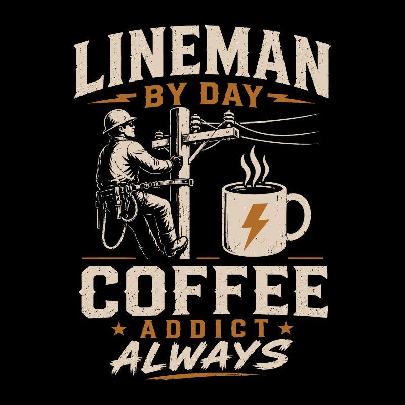 Strom Techniker Kaffee Kabel Arbeit