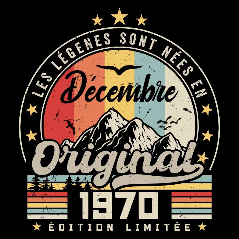 Cadeau D'anniversaire Nées En Décembre 1970