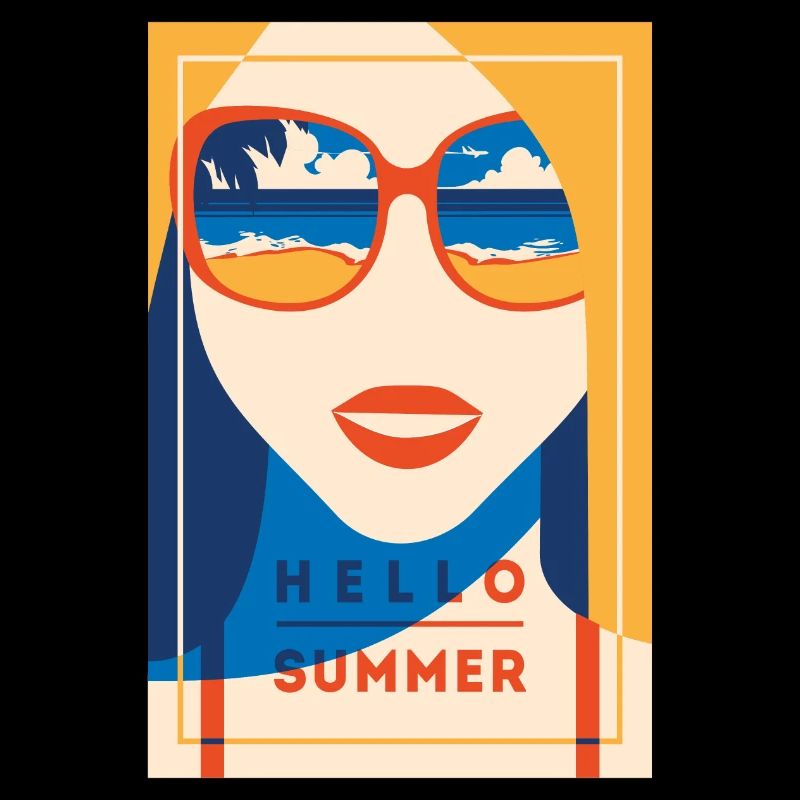 Bonjour l’été ! Joyeusement coloré comme le design d’été