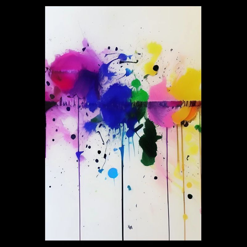 Paint splashes
