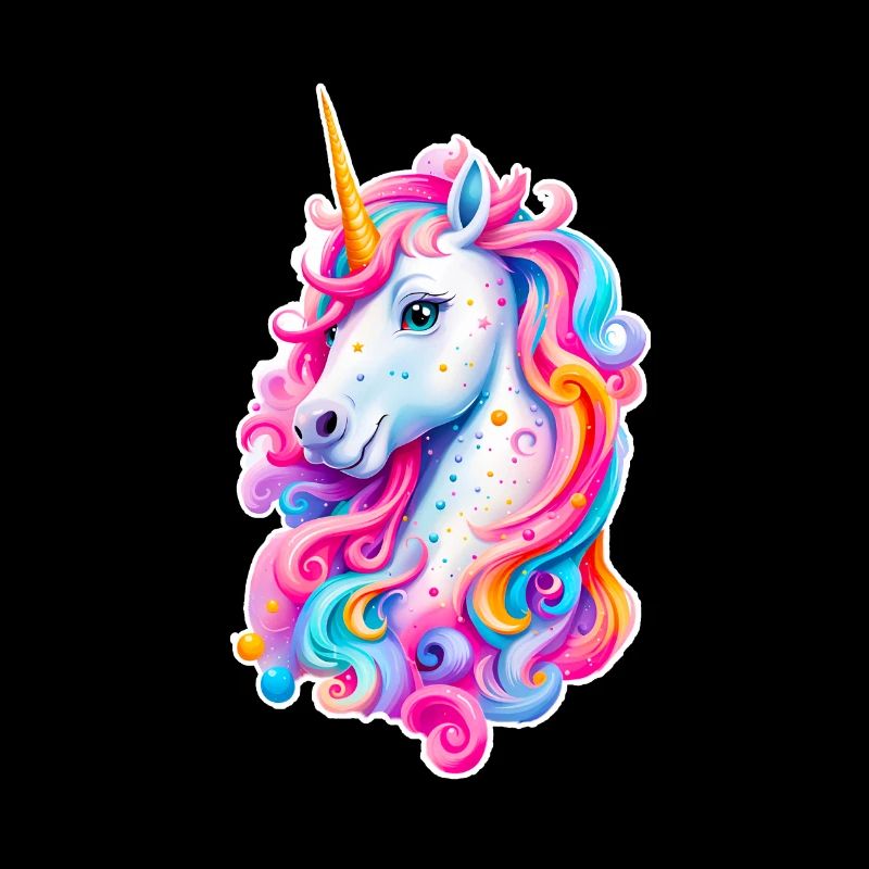 Regenbogen Einhorn 01