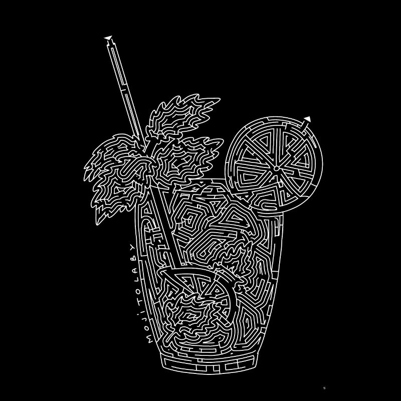 Mojito Laby (monochrome blanc)