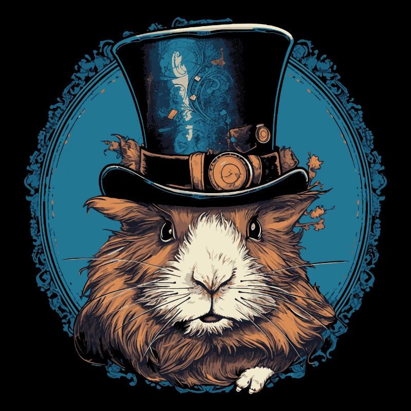 Steampunk guinea pig
