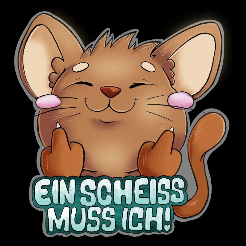 Katze - Ein Schei* muss ich!