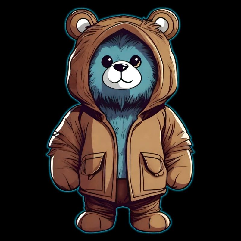 Cool Teddy Bear with Jacket