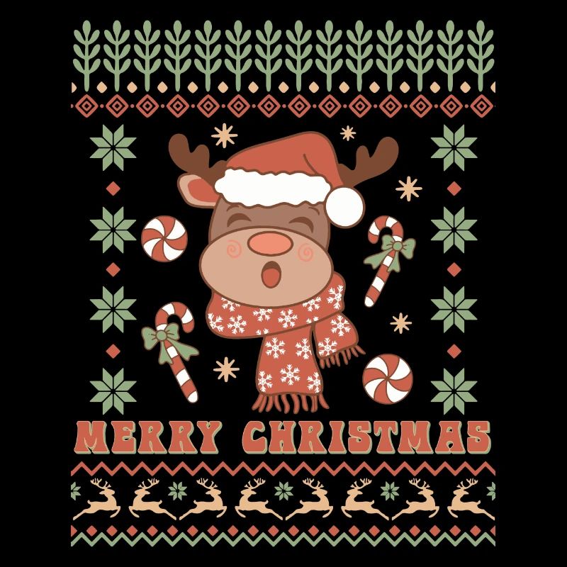 Pull de Noël moche