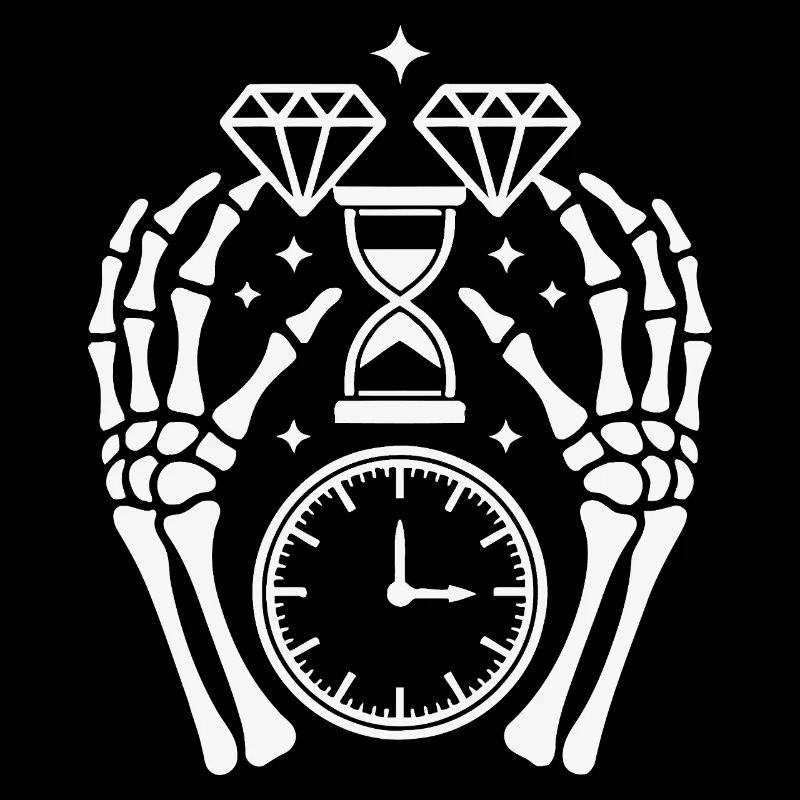 Time Diamonds and Skeleton Hands