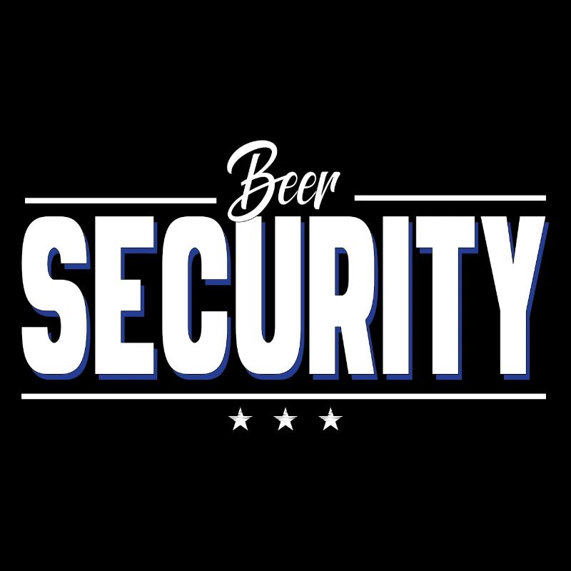 Beer Security Bier Sicherheitsdienst Polizei Party