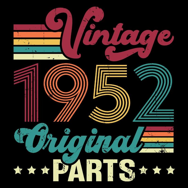 Vintage 1952 Original, Birthday Gift