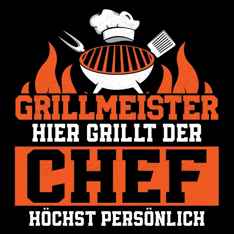 Grill master The chef grills here Grilling BBQ Gril
