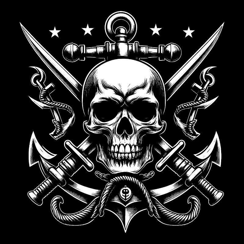 Crâne de pirate