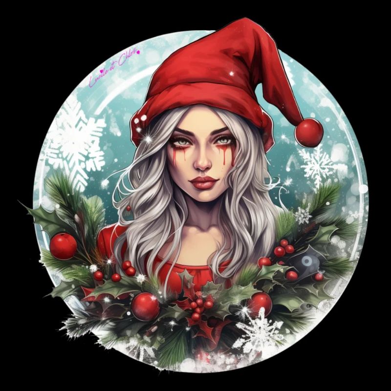 Mère Noël gothique