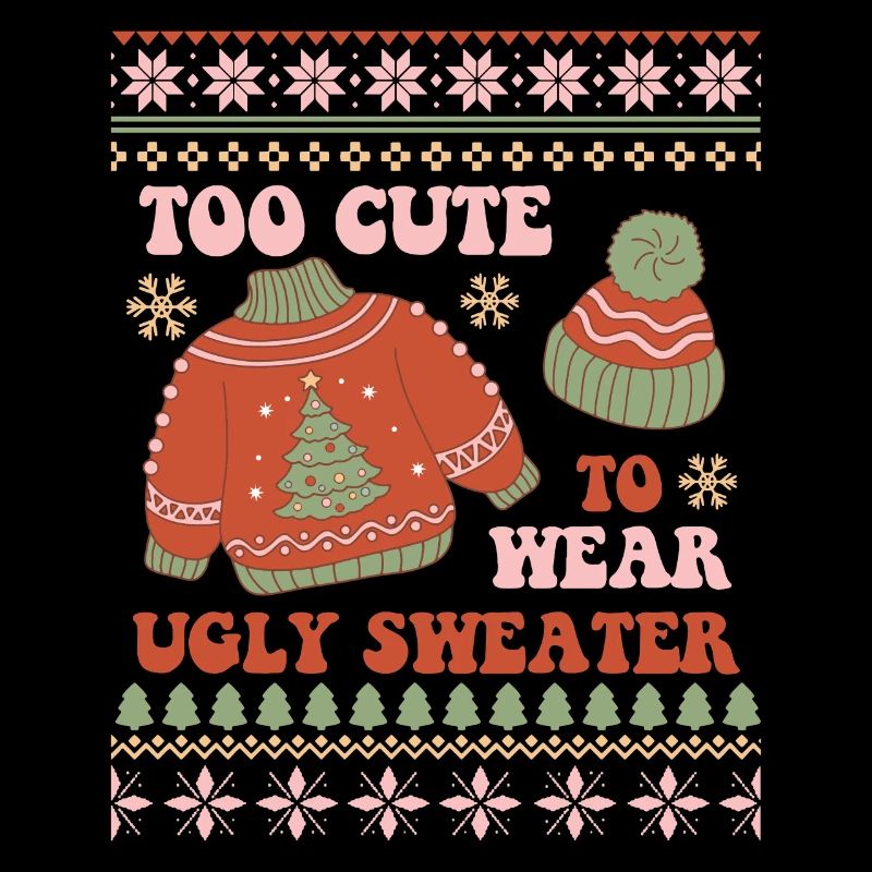 Pull de Noël moche
