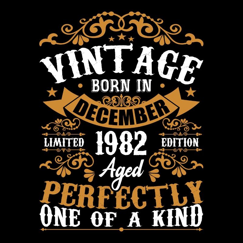 Dezember 1982 Geburtstagsgeschenk Dezember 1982