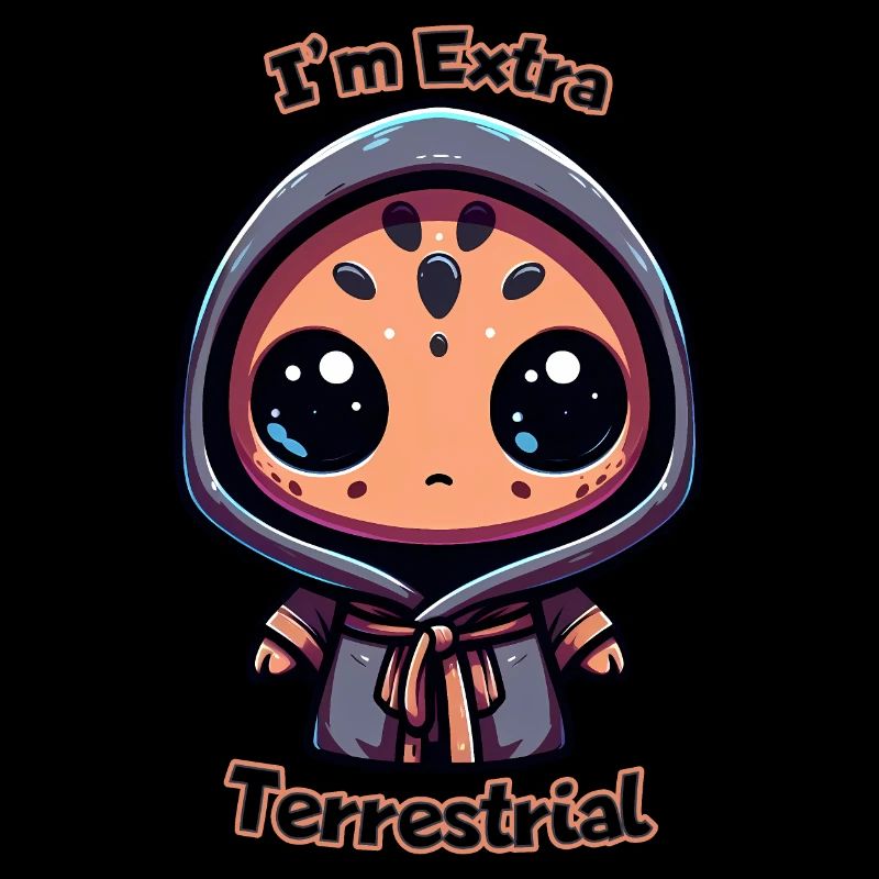 Extra Terrestrial Design - Unique Alien Artwork