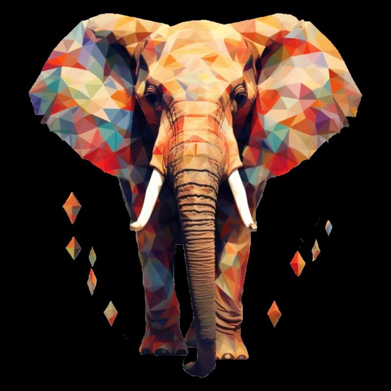 Geometric elephant