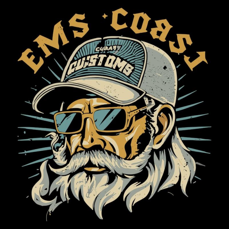 Ems Coast Customs Oldskool Design #3