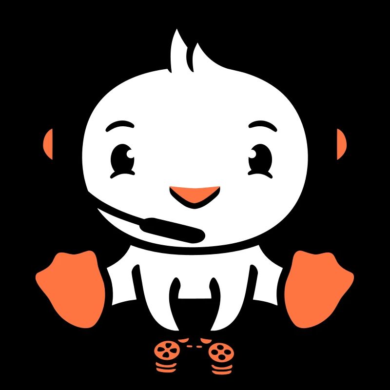 Bird Playing Gamer Nerd Console Headset Controller