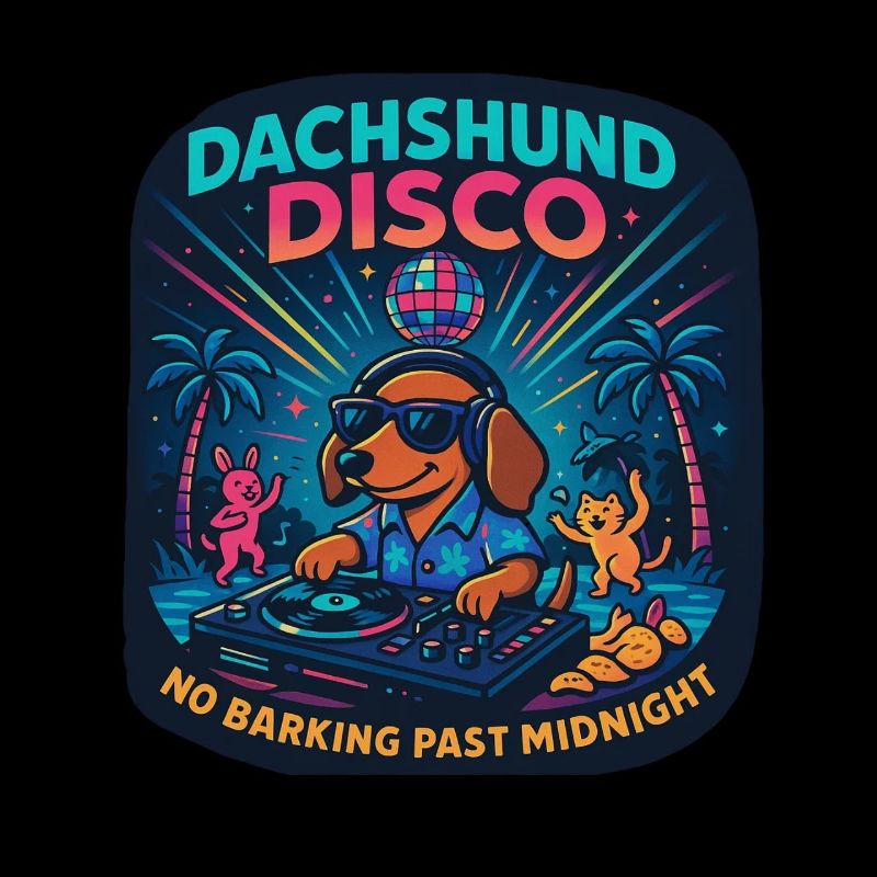 Dachshund Disco – Pas d’aboiements la nuit