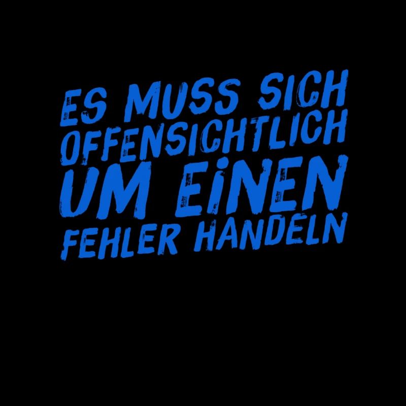 offenkundig ein Fehler
