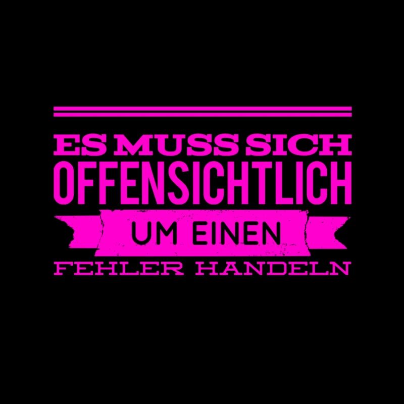 augenscheinlich ein Fehler