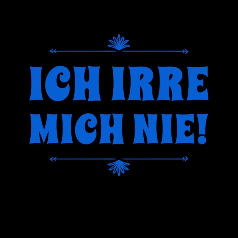 ich bin fehlerfrei