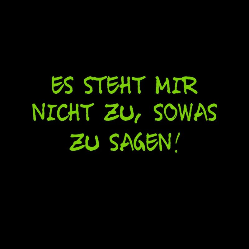 das steht mir nicht zu