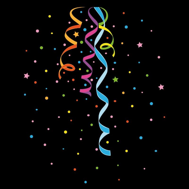 Carnaval Serpents d’air Confettis Nouvel An Carnaval