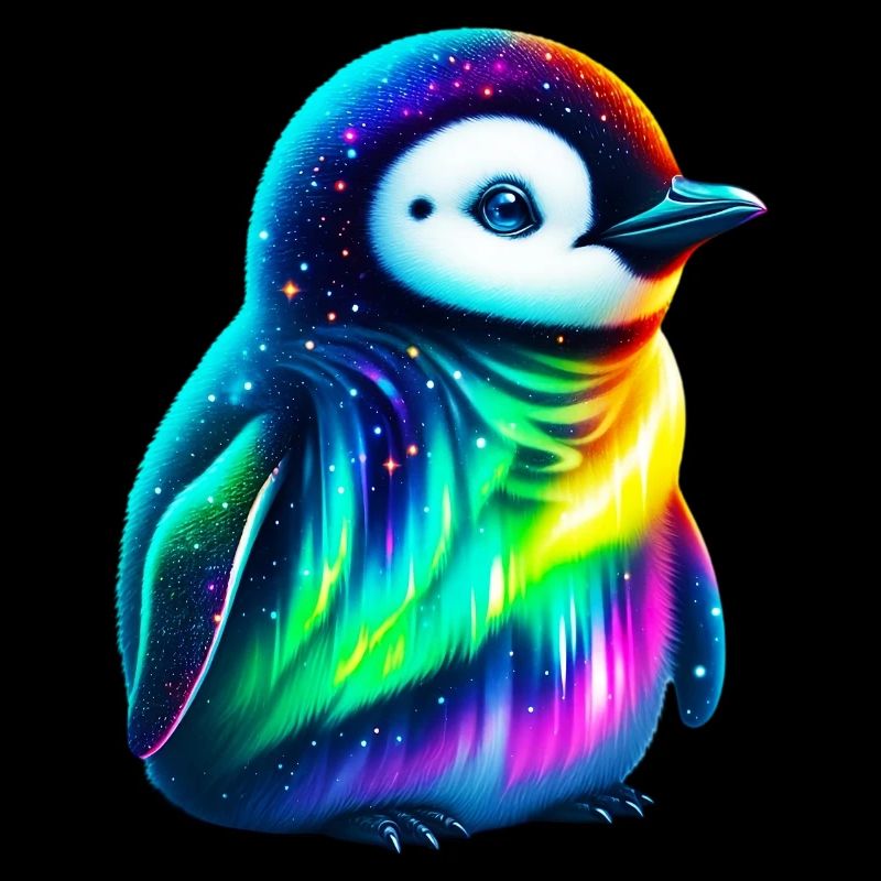 Aurora Borealis Pinguin